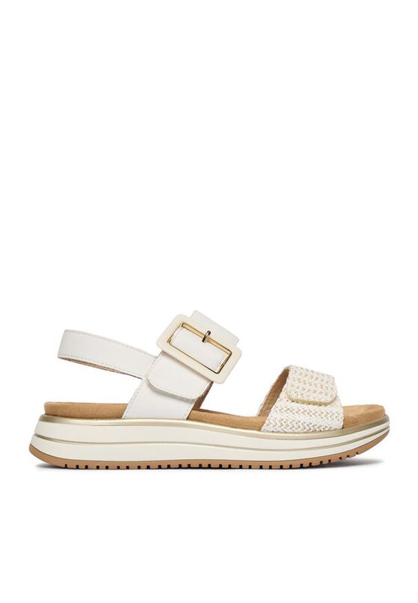 Remonte Sandały CEO-D1J53-81 Biały. Kolor: biały. Materiał: skóra, syntetyk