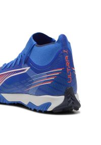 Puma - Buty piłkarskie unisex ULTRA 6 MATCH+ TT PUMA Ultra Blue White Glowing Red. Kolor: czerwony, niebieski, wielokolorowy, biały. Szerokość cholewki: normalna. Sport: piłka nożna