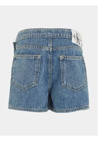 Calvin Klein Jeans Spódnica jeansowa IG0IG02371 Niebieski Regular Fit. Kolor: niebieski. Materiał: bawełna