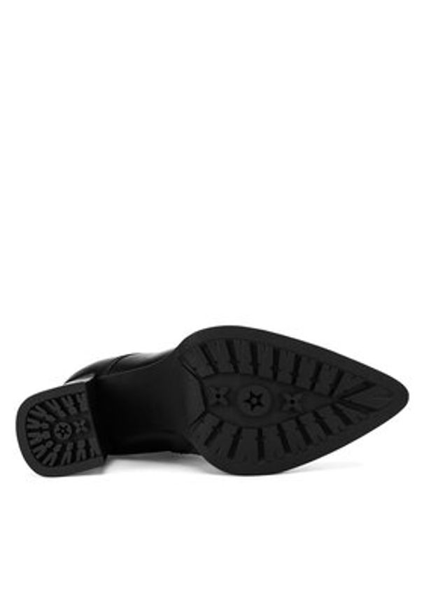 Eva Minge Trzewiki HAJFA-2559-0503 Czarny. Kolor: czarny. Materiał: skóra