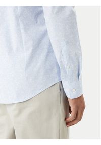 Calvin Klein Koszula LV019EU109 Niebieski Slim Fit. Kolor: niebieski. Materiał: bawełna #4