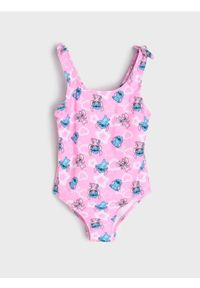 Sinsay - Jednoczęściowy strój kąpielowy Lilo & Stitch - różowy. Kolor: różowy #1