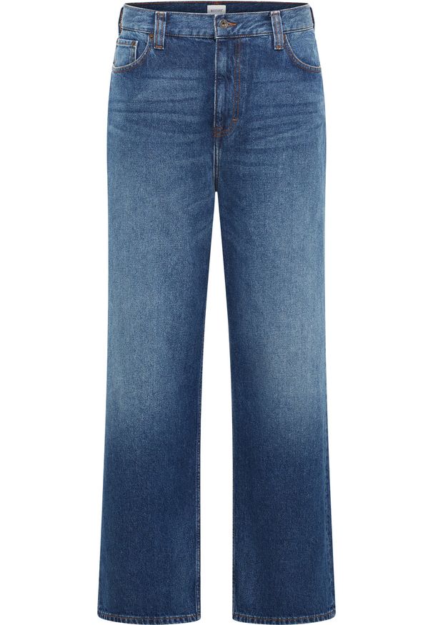 Męskie Spodnie Jeansowe Mustang Style Vermont Loose Denim Blue 1016346 5000 682