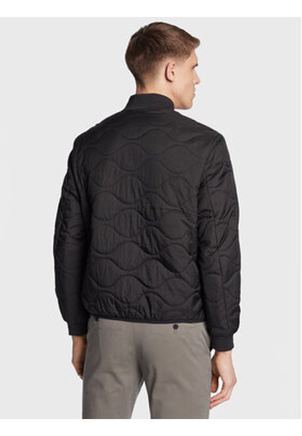 Calvin Klein Kurtka przejściowa Crinkle K10K110680 Czarny Regular Fit. Kolor: czarny. Materiał: syntetyk
