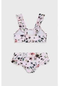 Name it dwuczęściowy strój kąpielowy dziecięcy kolor różowy. Kolor: różowy. Materiał: dzianina. Rodzaj stanika: odpinane ramiączka #3