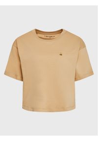 Carhartt WIP T-Shirt Chester I030656 Brązowy Loose Fit. Kolor: brązowy. Materiał: bawełna