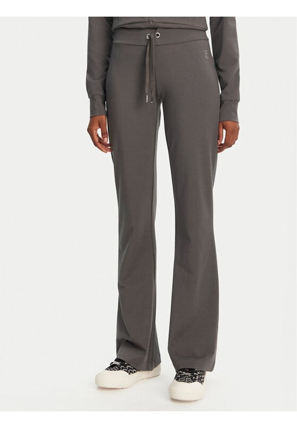 Juicy Couture Spodnie dresowe Apollo JCWBJ125311 Szary Flared Leg. Kolor: szary. Materiał: bawełna