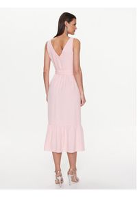 DKNY Sukienka koktajlowa DD3BR685 Różowy Regular Fit. Kolor: różowy. Materiał: syntetyk. Styl: wizytowy #2