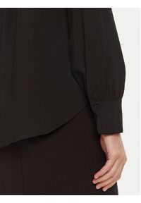 Rinascimento Koszula CFC0125777003 Czarny Regular Fit. Kolor: czarny. Materiał: syntetyk, satyna #4