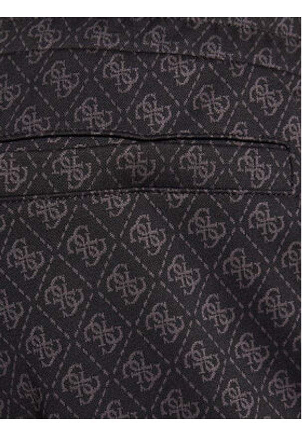Guess Spodnie dresowe Z5BB19 K2042 Czarny Regular Fit. Kolor: czarny. Materiał: syntetyk
