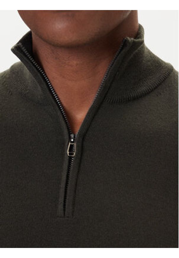 JOOP! Sweter 17 JK-03Dario 30032603 Zielony Modern Fit. Kolor: zielony. Materiał: wełna
