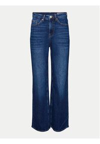 Vero Moda Jeansy Tessa 10311180 Granatowy Wide Leg. Kolor: niebieski #4