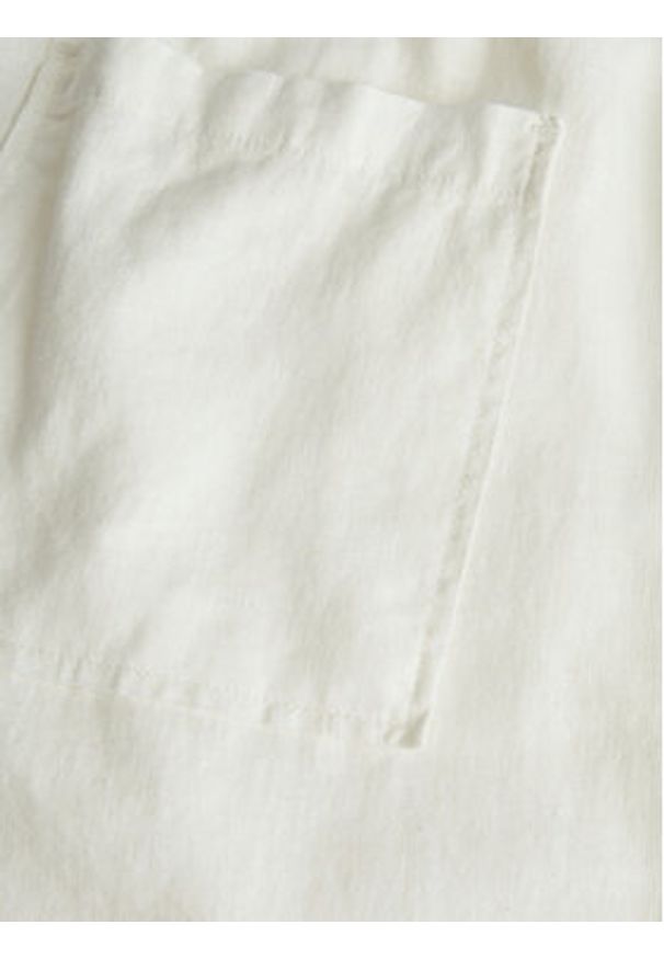 JJXX Szorty materiałowe Breeze 12269727 Biały Relaxed Fit. Kolor: biały. Materiał: wiskoza