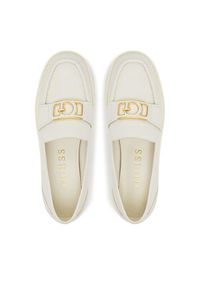 Guess Loafersy FLPSHU LEA14 Écru. Materiał: skóra #5