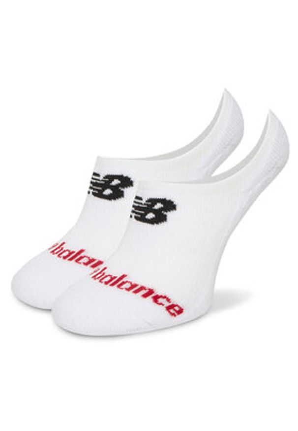 New Balance Zestaw 3 par stopek unisex Everyday Ultra Low LAS51313WT Biały. Kolor: biały. Materiał: poliester, materiał