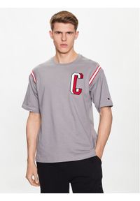 Champion T-Shirt 218515 Beżowy Regular Fit. Kolor: beżowy. Materiał: bawełna #1