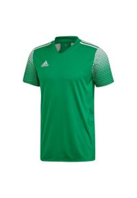Adidas - Koszulka piłkarska męska adidas Regista 20 Jersey. Kolor: wielokolorowy, zielony, biały. Materiał: jersey. Sport: piłka nożna, fitness