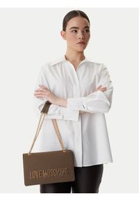 Love Moschino - LOVE MOSCHINO Torebka JC4192PP1OKD0203 Brązowy. Kolor: brązowy. Materiał: skórzane #1