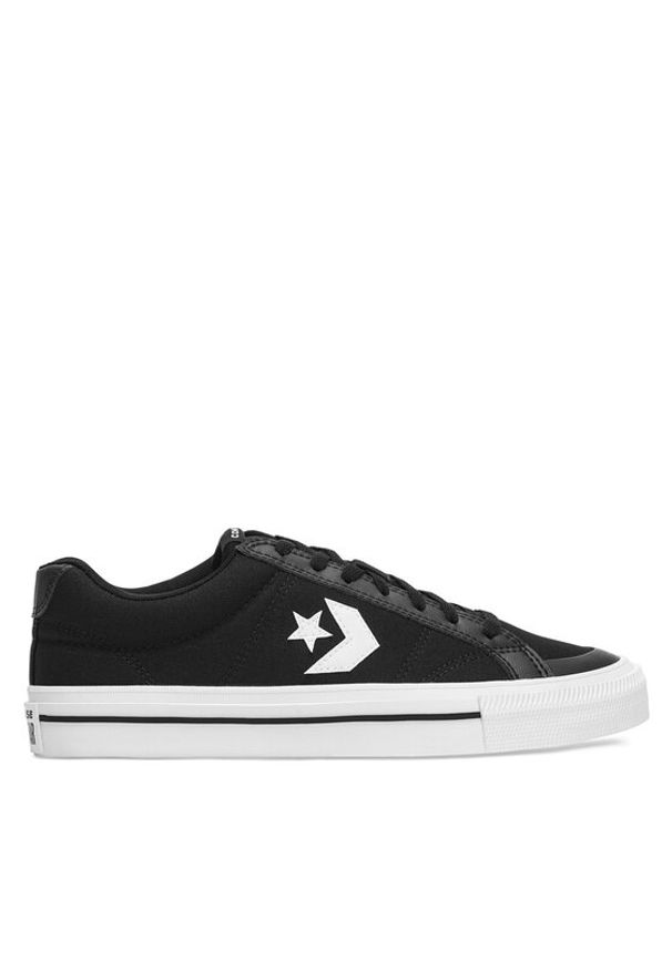 Converse Trampki Sport Casual A10547C Czarny. Okazja: na co dzień. Kolor: czarny. Materiał: materiał. Styl: sportowy, casual