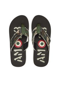 Aeronautica Militare Japonki 251SC310CT3593 Khaki. Kolor: brązowy. Materiał: materiał #3