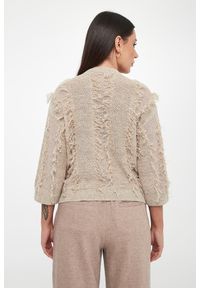 Sweter damski lniany PESERICO. Materiał: len #3