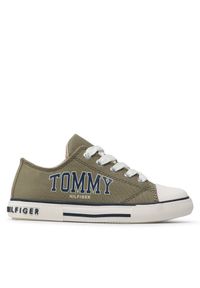 TOMMY HILFIGER - Trampki Tommy Hilfiger. Kolor: zielony #1