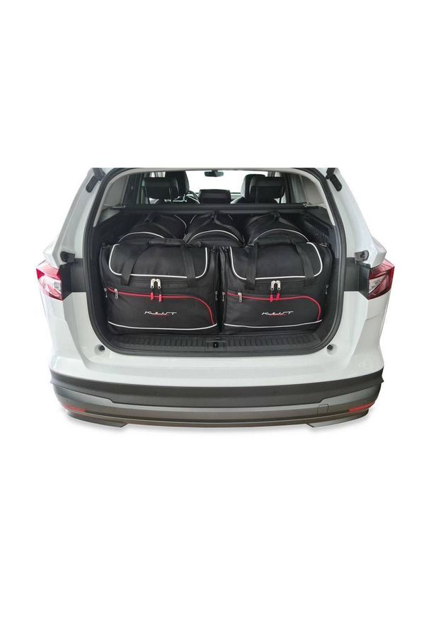 KJUST - Torby Do Bagażnika Skoda Enyaq Iv Ev 2020+ 5Szt Kjust. Kolor: czarny. Styl: sportowy