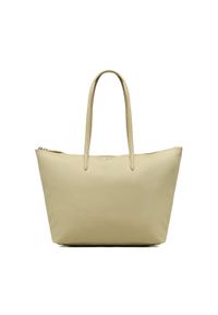 Lacoste Torebka L Shopping Bag NF1888PO Beżowy. Kolor: beżowy. Materiał: skórzane