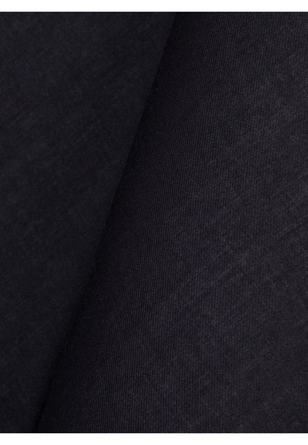 Pako Lorente - PAKO LORENTE – Czarna bawełniana poszetka męska. Kolor: czarny. Materiał: bawełna. Wzór: gładki