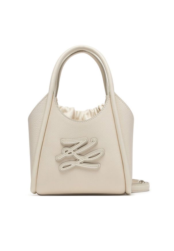 Karl Lagerfeld - KARL LAGERFELD Torebka B2W30053 Biały. Kolor: biały. Materiał: skórzane