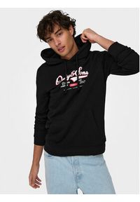 Only & Sons Bluza Lenny 22028594 Czarny Regular Fit. Kolor: czarny. Materiał: bawełna, syntetyk #2