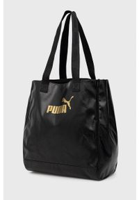 Puma Torebka kolor czarny. Kolor: czarny. Rodzaj torebki: na ramię #3