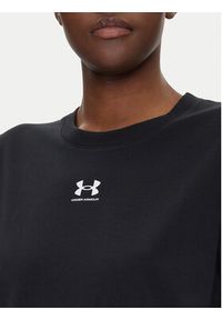 Under Armour Koszulka techniczna Rival Core 1383648 Czarny Regular Fit. Kolor: czarny. Materiał: syntetyk, bawełna #3