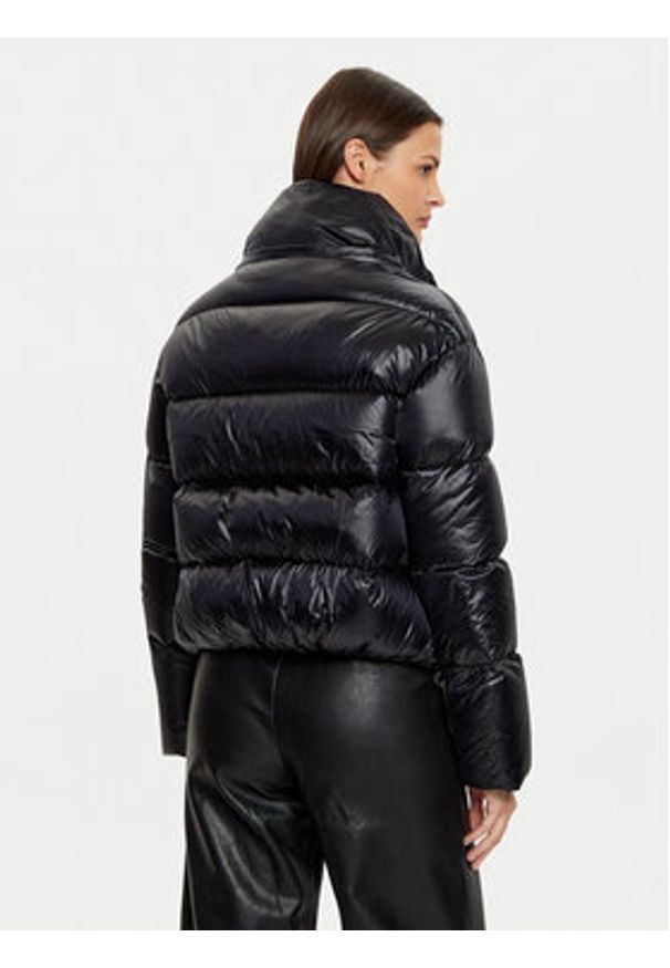 Patrizia Pepe Kurtka puchowa 2O0050/A9M0-K103 Czarny Regular Fit. Kolor: czarny. Materiał: syntetyk