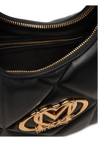 Love Moschino - LOVE MOSCHINO Torebka JC4082PP0NLC0000 Czarny. Kolor: czarny. Materiał: skórzane #10