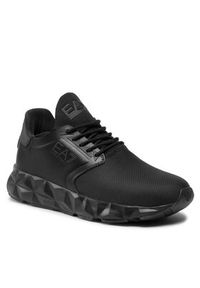 EA7 Emporio Armani Sneakersy X8X123 XK300 R641 Czarny. Kolor: czarny. Materiał: materiał #4