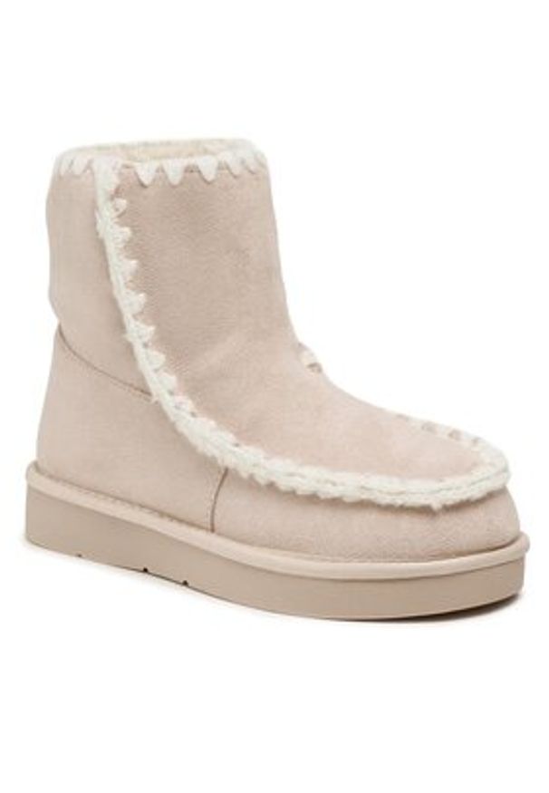 Jenny Fairy Śniegowce WS050101-01 Beżowy. Kolor: beżowy. Materiał: materiał