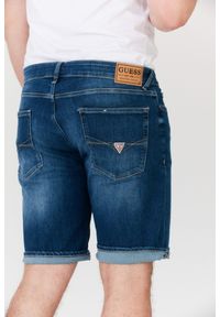 Guess - GUESS Jeansowe szorty męskie. Kolor: niebieski. Materiał: bawełna #2