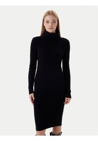 only - ONLY Sukienka dzianinowa Nellie 15363533 Czarny Regular Fit. Kolor: czarny. Materiał: syntetyk, wiskoza #1