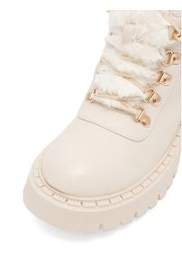 DeeZee Trzewiki DIJANA WS6200-01 Écru. Kolor: kremowy. Materiał: materiał #6