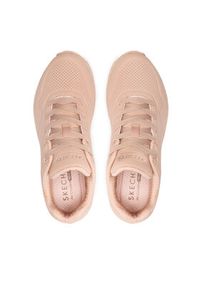skechers - Skechers Sneakersy Uno Stand On Air 73690/SND Beżowy. Kolor: beżowy. Materiał: skóra