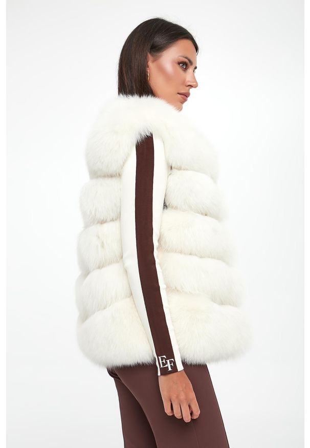 Suprema - Kamizelka damska futrzana z lisa SUPREMA. Materiał: futro