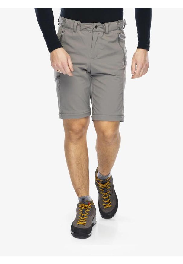 Spodnie odpinane męskie Vaude Farley Stretch T-Zip Pants III. Kolor: szary. Sport: turystyka piesza