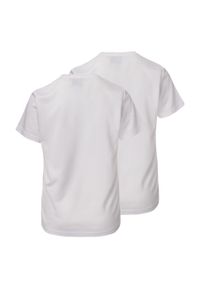 Hi-tec - T-shirt Dziecięca Z Krótkim Rękawem Jodin 2pak. Kolor: biały. Długość rękawa: krótki rękaw. Długość: krótkie. Sport: turystyka piesza