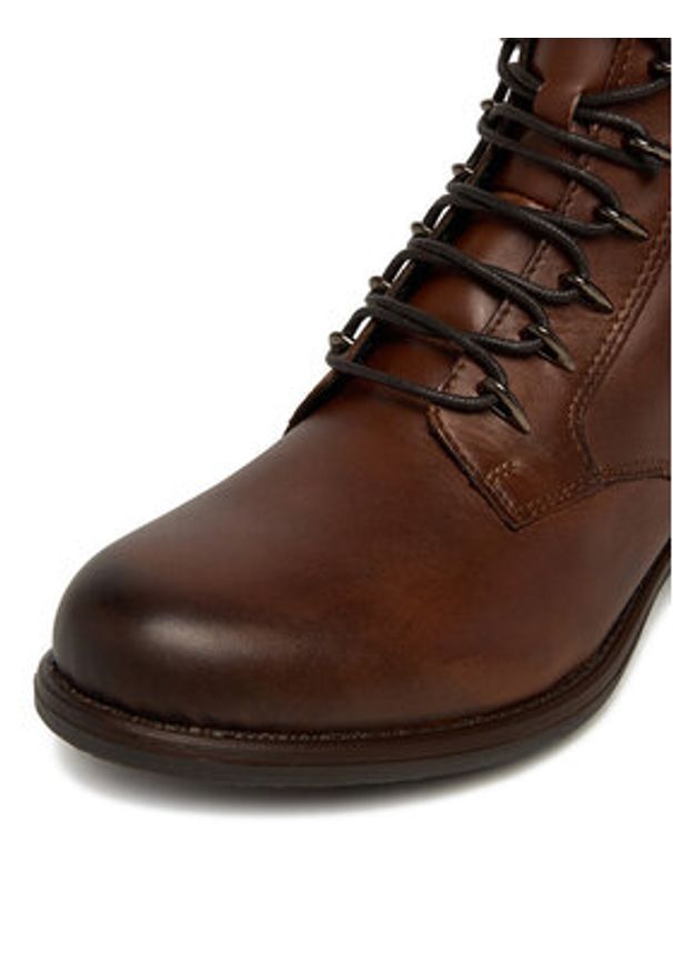 Remonte Trzewiki CEO-D0F72-23 Brązowy. Kolor: brązowy. Materiał: skóra