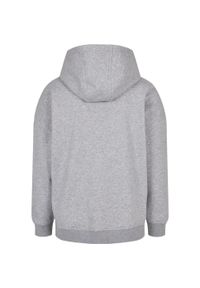 BUILD YOUR BRAND - Bluza Z Kapturem Dla Dorosłych Unisex CutOn. Typ kołnierza: kaptur. Kolor: szary