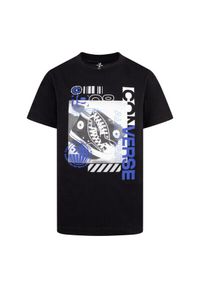 Koszulka dla dzieci Converse Photo Sneaker. Kolor: czarny #1