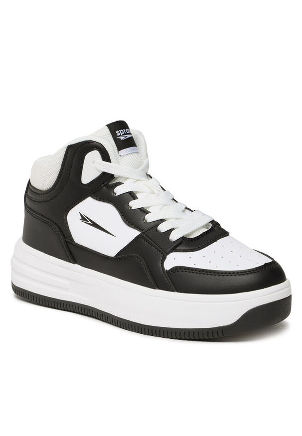 Sneakersy Sprandi. Kolor: czarny