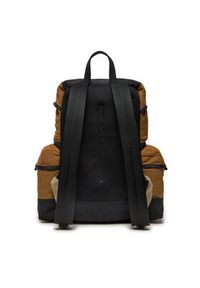 TOMMY HILFIGER - Tommy Hilfiger Plecak Premium Nylon Backpack AM0AM12494 Brązowy. Kolor: brązowy. Materiał: materiał #3