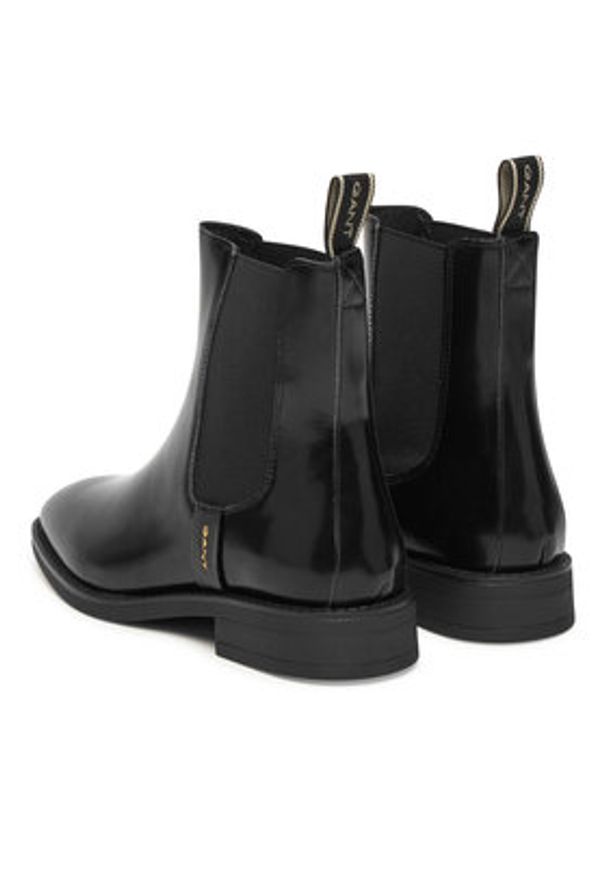 GANT - Gant Sztyblety 31551126 Czarny. Kolor: czarny. Materiał: skóra